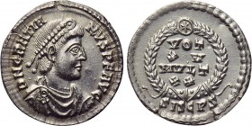 GRATIAN (367-383). Siliqua. Siscia.