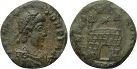 FLAVIUS VICTOR (387-388). Ae. Uncertain mint, possibly Lugdunum.