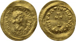 TIBERIUS II CONSTANTINE (578-582). Tremissis. Constantinople.