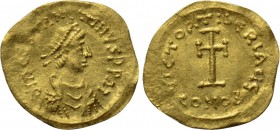 TIBERIUS II CONSTANTINE (578-582). Tremissis. Constantinople.