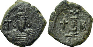 CONSTANTINE IV POGONATUS (668-685). Decanummium. Constantinople. 

Obv: Crowne...