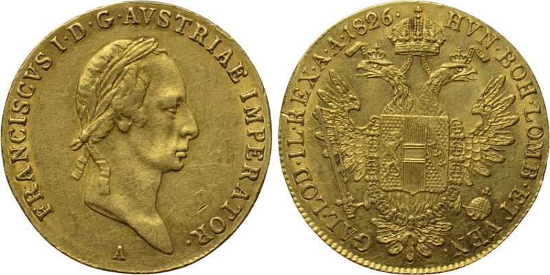 AUSTRIA. Franz I (1804-1835). GOLD Dukat (1806). Wien (Vienna). 

Obv: FRANCIS...