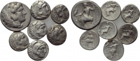 7 coins of Alexander III.