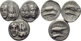 3 drachms of Istros.