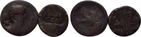 2 countermarked coins of Parion.