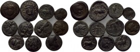 11 Thessalian bronze coins.