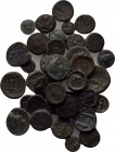 38 Greek coins.
