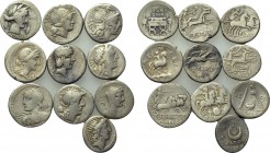 10 Roman Republican denari.