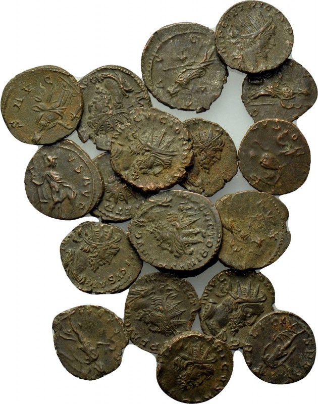 20 coins of the Galllic Empire. 

Obv: .
Rev: .

. 

Condition: See pictu...