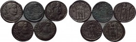 5 coins of Vetranio.