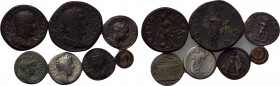7 Roman coins.