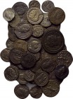 50 Late Roman coins.