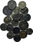 19 late Roman coins.