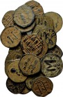 25 Byzantine coins.