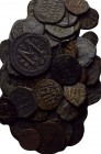 Circa 50 mostly Byzantine coins.