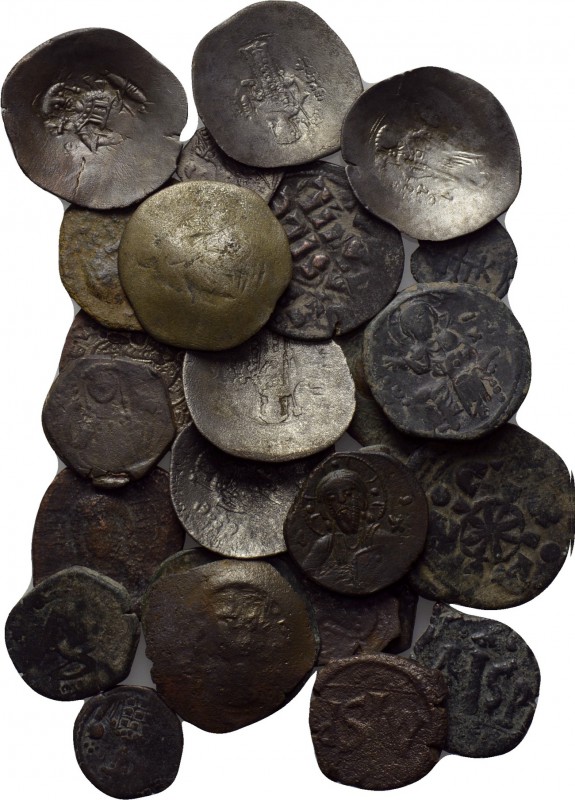 27 byzantine coins. 

Obv: .
Rev: .

. 

Condition: See picture.

Weigh...