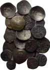 27 byzantine coins.
