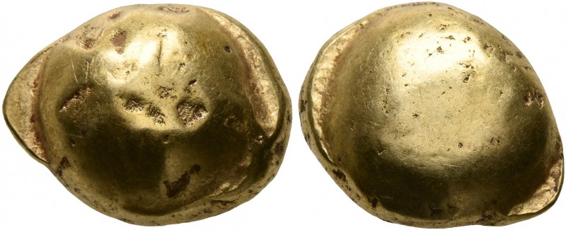 CELTIC, Northwest Gaul. Senones. 2nd-early 1st century BC. Stater (Gold, 14 mm, ...