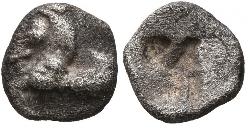 GAUL. Massalia. Circa 500-475 BC. Hemiobol (Silver, 7 mm, 0.44 g), Milesian stan...