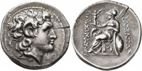 KINGS OF THRACE. Lysimachos, 305-281 BC. Tetradrachm (Silver, 28 mm, 16.83 g, 8 h), Sestos, circa 297/6-282/1. Diademed head of Alexander the Great to...