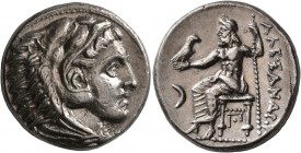 KINGS OF MACEDON. Alexander III ‘the Great’, 336-323 BC. Tetradrachm (Silver, 25 mm, 17.18 g, 9 h), Amphipolis, struck under Kassander, circa 316-311....