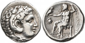 KINGS OF MACEDON. Alexander III ‘the Great’, 336-323 BC. Tetradrachm (Silver, 25 mm, 16.94 g, 6 h), Pella, struck under Antipater or Polyperchon, circ...