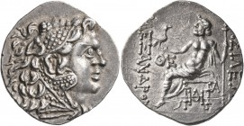 KINGS OF MACEDON. Alexander III ‘the Great’, 336-323 BC. Tetradrachm (Silver, 30 mm, 16.42 g, 12 h), Odessos, circa 90-80. Head of Herakles to right, ...