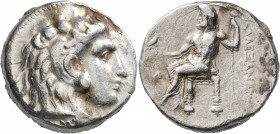 KINGS OF MACEDON. Alexander III ‘the Great’, 336-323 BC. Tetradrachm (Silver, 24 mm, 17.24 g, 12 h), Arados, under Ptolemy I as Satrap, circa 320/19-3...