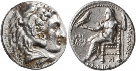 KINGS OF MACEDON. Alexander III ‘the Great’, 336-323 BC. Tetradrachm (Silver, 26 mm, 17.05 g, 2 h), Babylon I, struck under Seleukos I, circa 311-300....