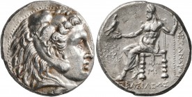 KINGS OF MACEDON. Alexander III ‘the Great’, 336-323 BC. Tetradrachm (Silver, 26 mm, 17.15 g, 10 h), Babylon I, struck under Seleukos I, circa 311-300...