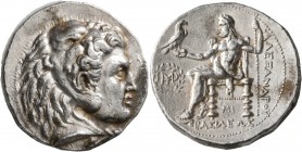 KINGS OF MACEDON. Alexander III ‘the Great’, 336-323 BC. Tetradrachm (Silver, 27 mm, 17.14 g, 3 h), Babylon I, struck under Seleukos I, circa 311-300....