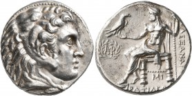 KINGS OF MACEDON. Alexander III ‘the Great’, 336-323 BC. Tetradrachm (Silver, 25 mm, 17.13 g, 9 h), Babylon I, struck under Seleukos I, circa 311-300....