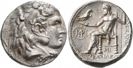 KINGS OF MACEDON. Alexander III ‘the Great’, 336-323 BC. Tetradrachm (Silver, 26 mm, 17.09 g, 5 h), Babylon I, struck under Seleukos I, circa 311-300....