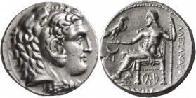 KINGS OF MACEDON. Alexander III ‘the Great’, 336-323 BC. Tetradrachm (Silver, 26 mm, 17.11 g, 4 h), Carrhae, struck under Seleukos I, circa 305-300. H...