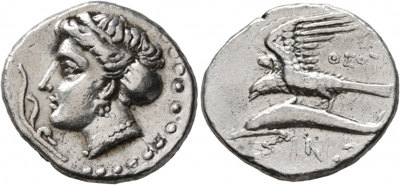 PAPHLAGONIA. Sinope. Circa 330-300 BC. Drachm (Silver, 20 mm, 6.00 g, 7 h), Theo...