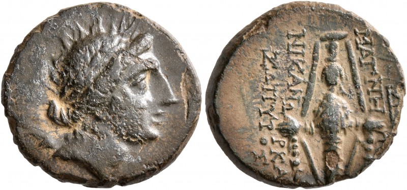 IONIA. Magnesia ad Maeandrum. Circa 2nd to 1st centuries BC. AE (Bronze, 18 mm, ...