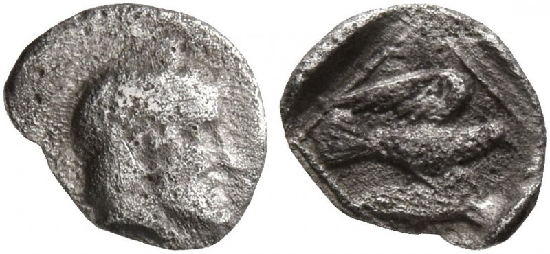 IONIA. Magnesia ad Maeandrum. Archepolis, after circa 459 BC. Tetartemorion (Sil...