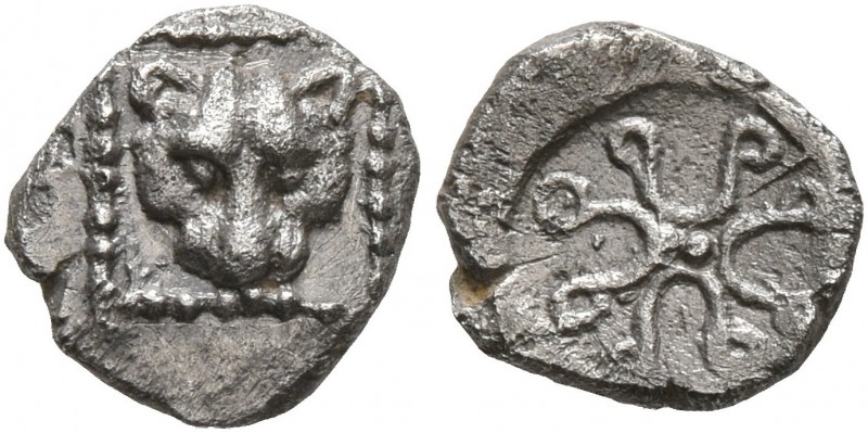 IONIA. Miletos (?). Late 6th-early 5th century BC. Hemiobol (Silver, 8 mm, 0.52 ...