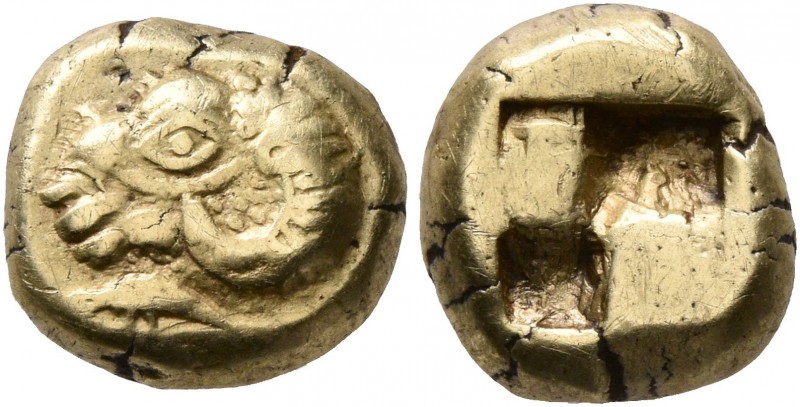 IONIA. Phokaia. Circa 521-478 BC. Hekte (Subaeratus, 9 mm, 2.03 g), a contempora...