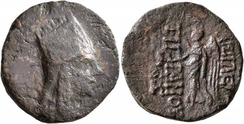 KINGS OF ARMENIA. Tigranes II ‘the Great’, 95-56 BC. Tetrachalkon (Bronze, 21 mm...