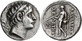SELEUKID KINGS OF SYRIA. Seleukos II Kallinikos, 246-226 BC. Tetradrachm (Silver, 26 mm, 16.77 g, 12 h), Seleukeia on the Tigris. Diademed head of Sel...