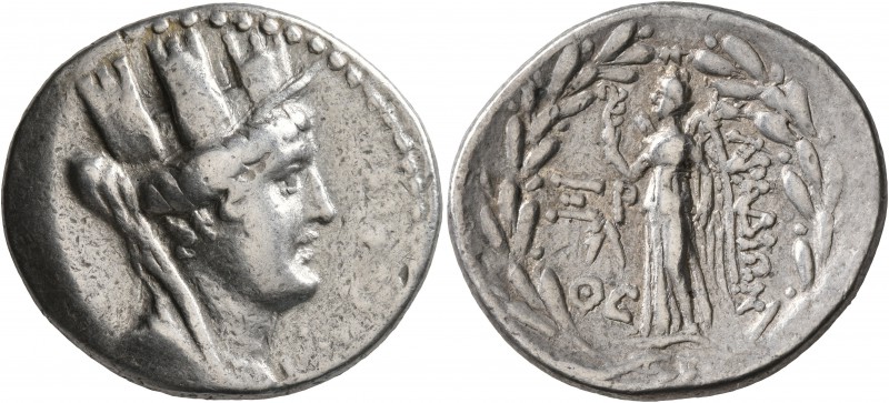 PHOENICIA. Arados. Circa 138/7-44/3 BC. Tetradrachm (Silver, 30 mm, 15.09 g, 1 h...