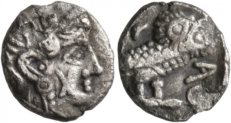 ARABIA, Southern. Saba'. Late 4th–mid 2nd centuries BC. Quarter Unit (Silver, 10...