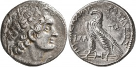 PTOLEMAIC KINGS OF EGYPT. Ptolemy VI Philometor, second reign, 163-145 BC. Tetradrachm (Silver, 26 mm, 13.55 g, 12 h), Alexandria, RY 31 = 151/0. Diad...