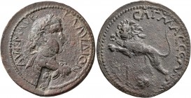 PISIDIA. Sagalassus. Claudius II Gothicus, 268-270. 10 Assaria (Bronze, 34 mm, 22.26 g, 12 h). AY•K•M•AYP•KΛAYΔION Laureate, draped and cuirassed bust...