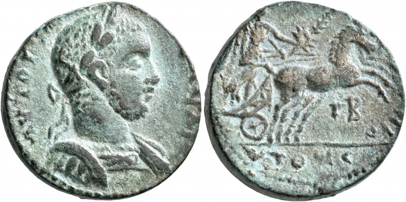 CILICIA. Anazarbus. Severus Alexander, 222-235. Tetrassarion (Orichalcum, 24 mm,...