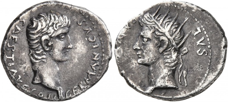 CAPPADOCIA. Caesaraea-Eusebia. Germanicus, with Divus Augustus, Caesar, 15 BC-AD...