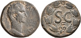 SYRIA, Seleucis and Pieria. Antioch. Nerva, 96-98. Dupondius (Bronze, 27 mm, 17.79 g, 1 h). [IMP CAESAR NER]VA AVG III COS Laureate head of Nerva to r...