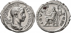 Severus Alexander, 222-235. Denarius (Silver, 20 mm, 2.74 g, 12 h), Rome, 225. IMP C M AVR SEV ALEXAND AVG Laureate and draped bust of Severus Alexand...