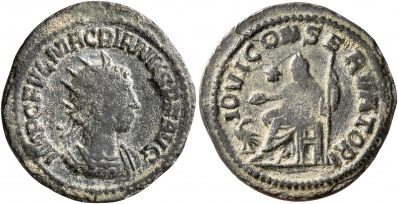 Macrianus, usurper, 260-261. Antoninianus (Silver, 21 mm, 2.80 g, 7 h), Samosata...